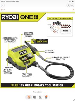 Ryobi 18 Volt Rotary Tool