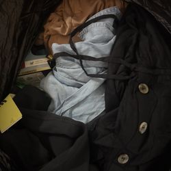 Trash Bag With Women clothes(30pcs) + general items ALL NEW $35