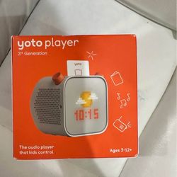 🎧 Yoto Player 3rd Generation – Brand New – $75