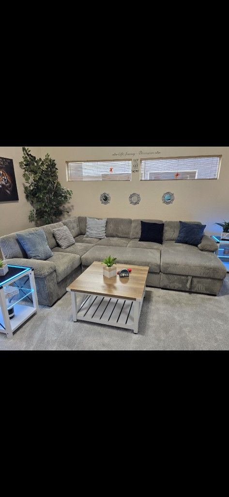 Corduroy Sectionals Sofa