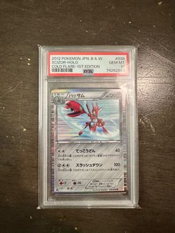PSA 10 Scizor Holo 1st Edition Japanese Pokemon Card