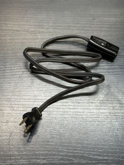 Vtg Leviton Bakelite 2-Pin Appliance Power Cord 10A 125V 5A 250V Percolator Cord