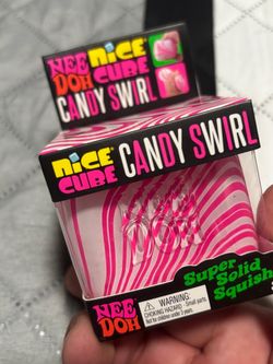 Nee Doh Nice Cube Candy Swirl Stress Ball