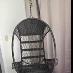 Pier One Hanging Chair With Stand 