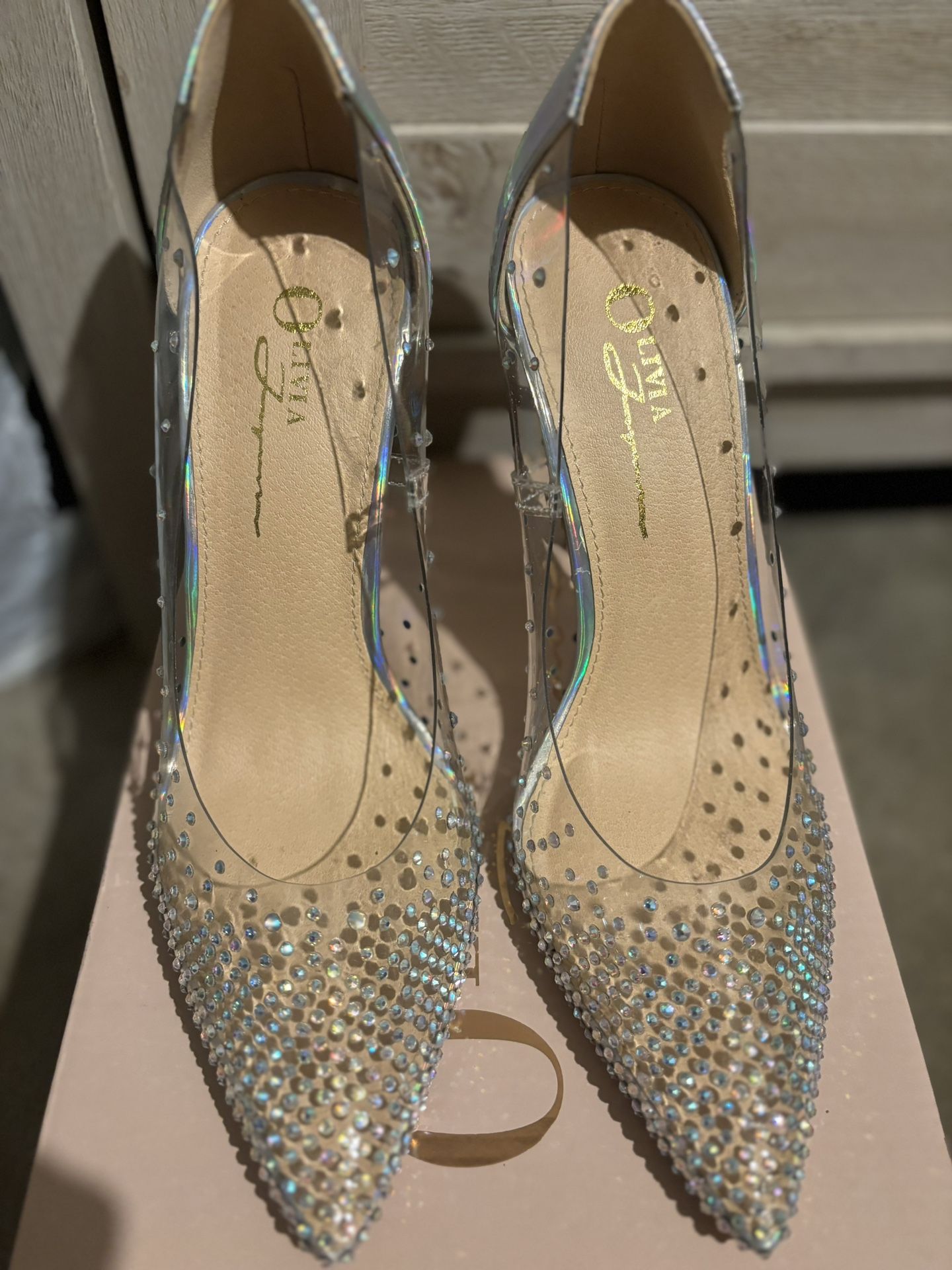 Clear Heels