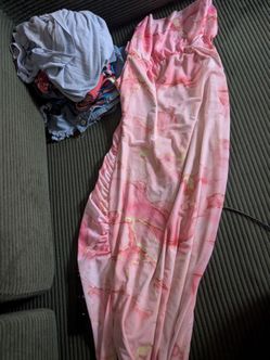 2 dresses and 1 bodysuit shirt