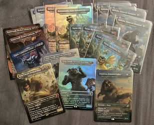 Ikoria Lair of the Behemoths Godzilla cards MtG