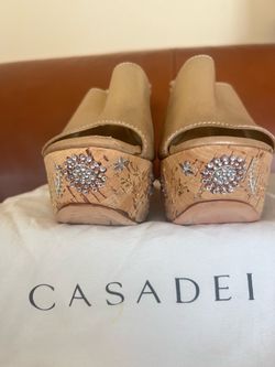 CASADEI HIGH WEDGE MULES