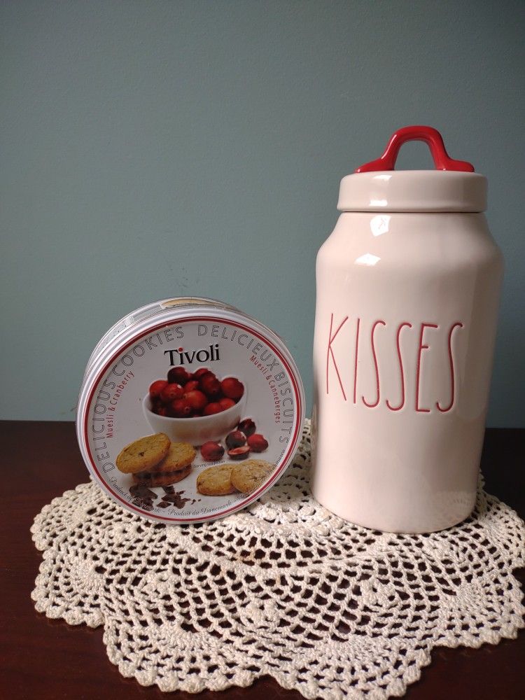 Rae Dunn Valentine's Day Canister