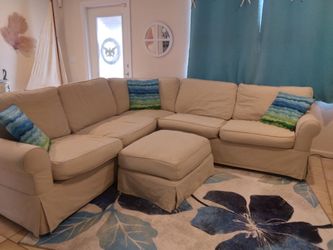 50$ couch 96x93 sectional L