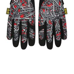 Supreme x Mechanix Leather Work Gloves - Red - Large