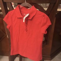 Uniform Shirts For Girls Size Xs For 3-4 Years Old 
