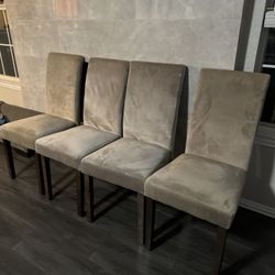 Set Of 4 Dining Chairs 