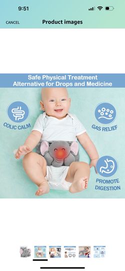 Baby Colic Elephant Belt And Also For Gas