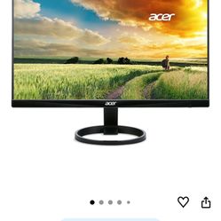 acer 23.8” Full HD 1920 x 1080 IPS Zero Frame Home Office Computer Monitor - 178° Wide View Angle - 16.7M - NTSC 72% Color Gamut - Low Blue Light - Ti