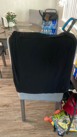 Large black stretchy skirt