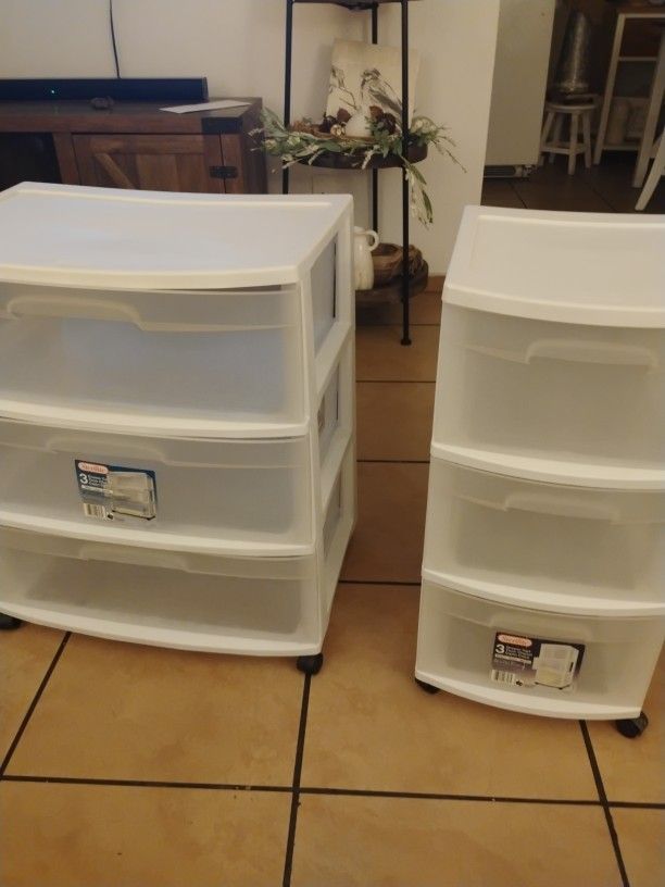 Plastic Drawer Carts
