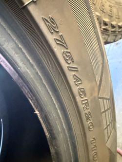 275/45/20 Nexen (4 Tires) $200.00/ All 4 //. BMW X5 Tires