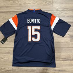 Denver Broncos Nik Bonitto Navy Stitched Jersey, S To 3Xl 