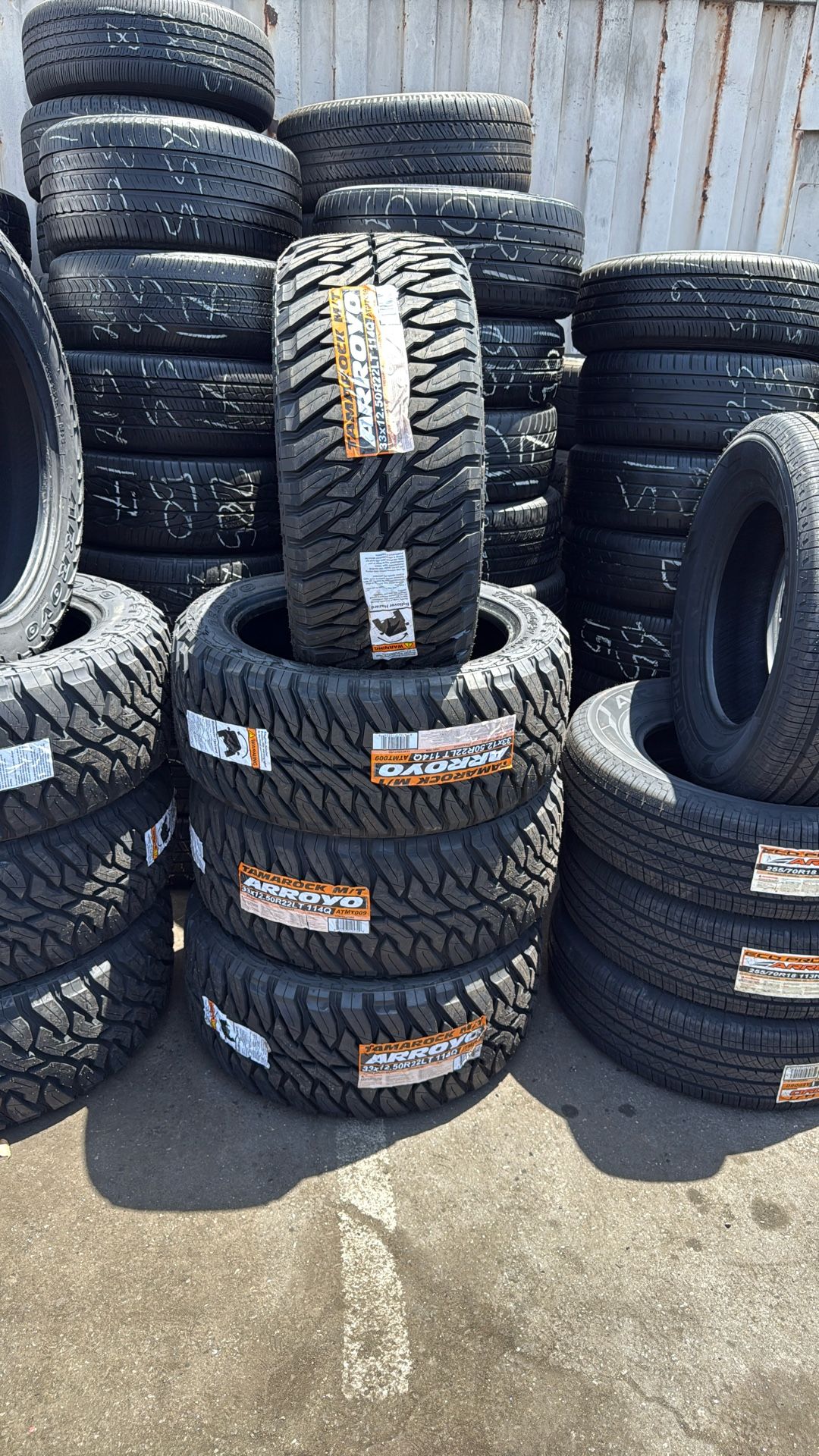 33/12.50/22 Arroyo MT Tires