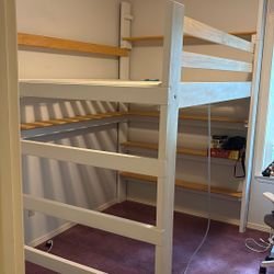 Full Size Loft Bed Frame