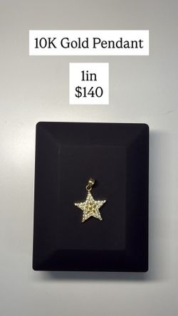 10KT CC Star Pendant ⭐✨