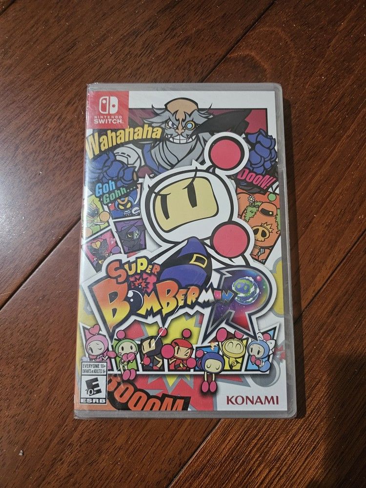 Nintendo Switch Super Bomberman R Brand New Sealed