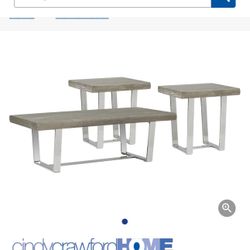 Cindy Crawford Side Tables Coffee Table 