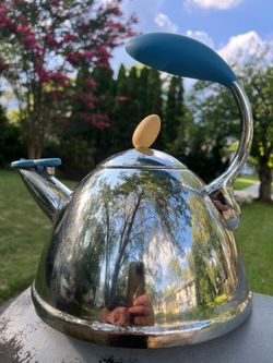 Vintage Michael Graves-Alessi Tea Kettle-Coffee Pot