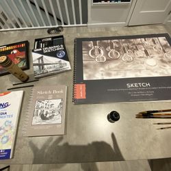 Assorted Art Supplies 