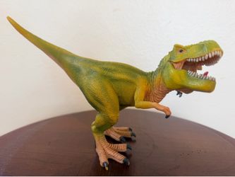 Lot of 3 Toy Dinosaurs - T-Rex, Triceratops, Brachiosaurus Figures