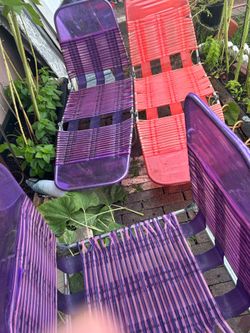 Poolside benches