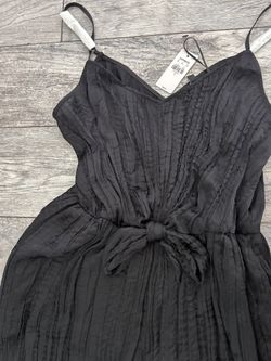 EXPRESS black Dress Onesie Jumpsuit