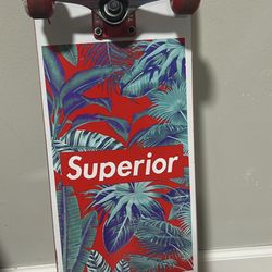 Superior Jungle 8.0” Skateboard complete 