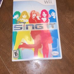 Nintendo Wii Disney Sing It