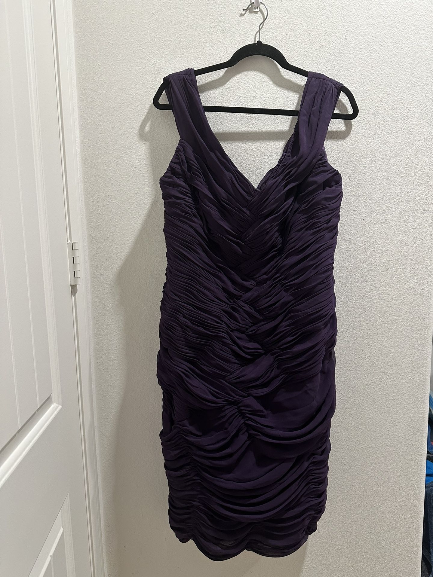 Used Party Purple Dress 2XL