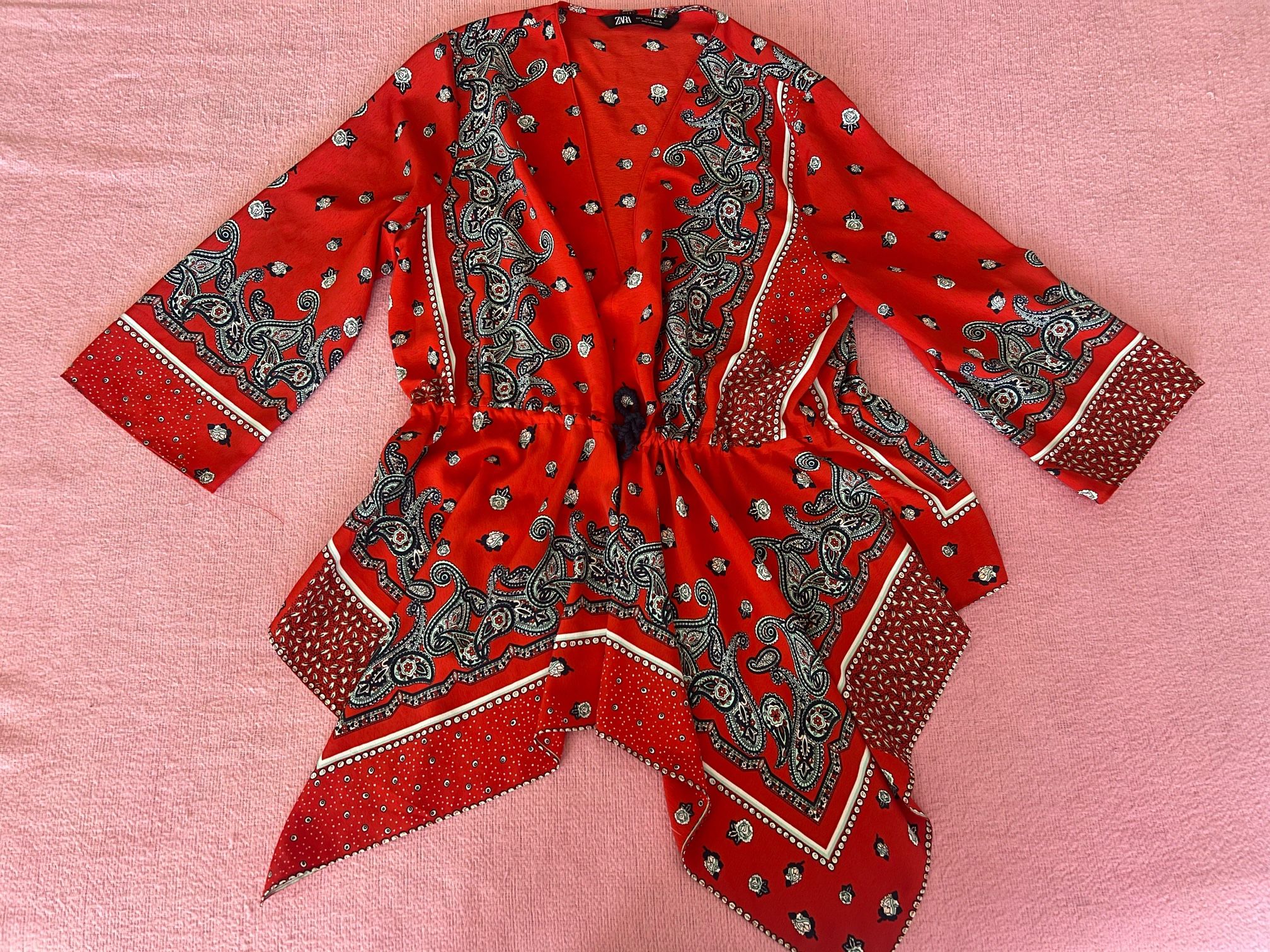 Paisley Red ZARA Shirt