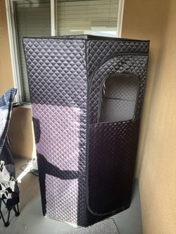 Therapod Portable Steam Sauna with Red Light Therapy