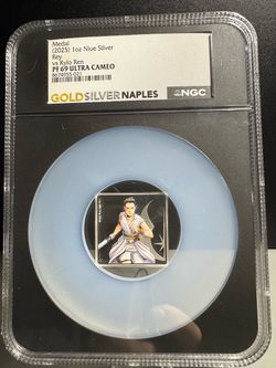 2025 Niue Star Wars Rey vs Kylo Ren 1 oz Silver NGC PF69 Ultra Cameo
