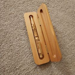 Engraved Pen With Wooden Engraved Box (English Spaniel Club)