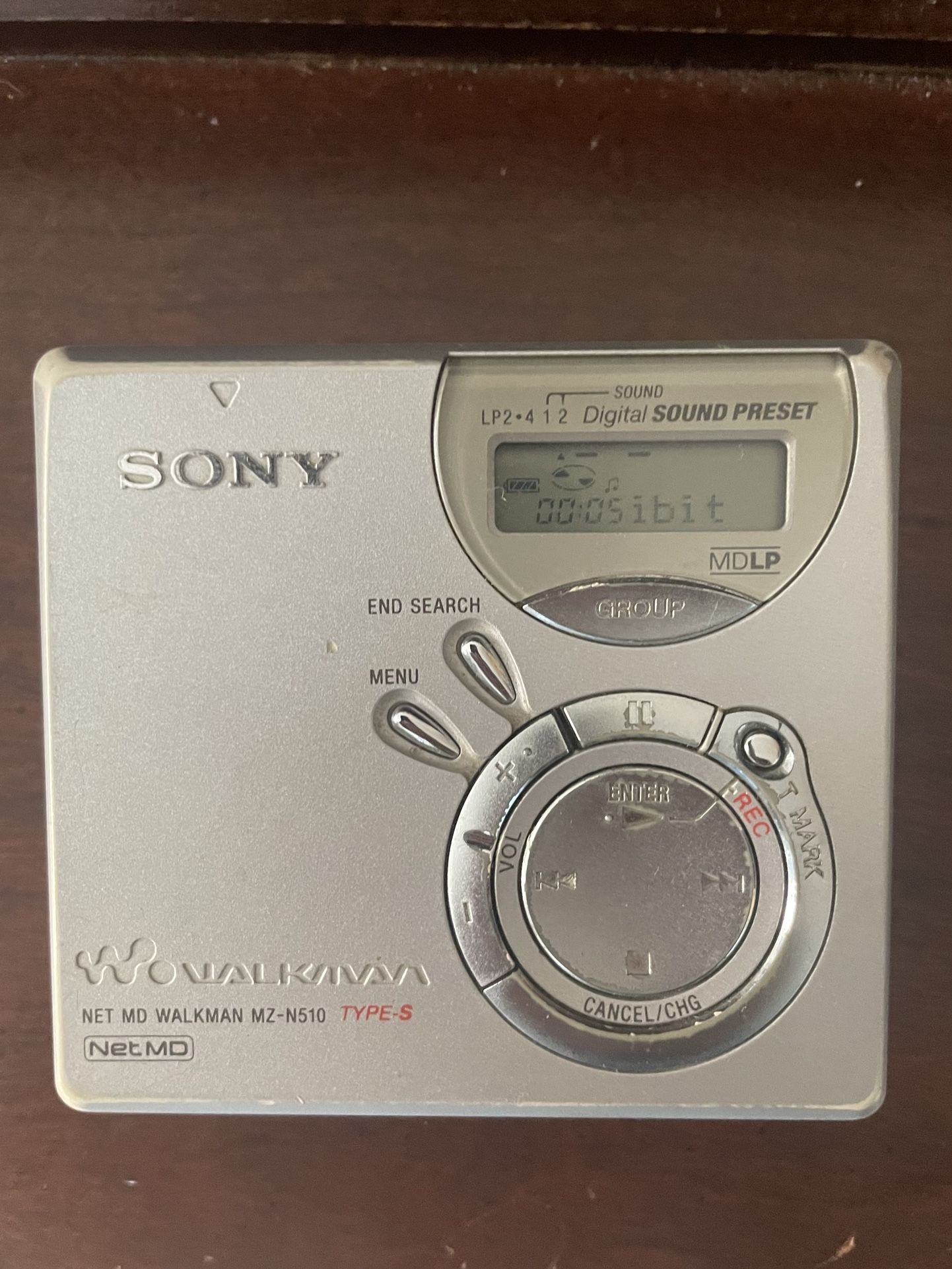 VINTAGE SONY MD MINIDISC MZ-N510