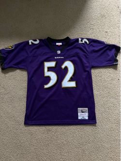 Mitchell & Ness Rey Lewis Baltimore Ravens 2000 Home Jersey