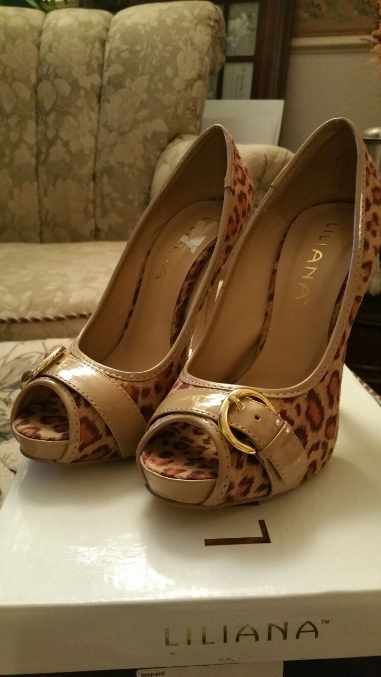 Cheetah Print Heels