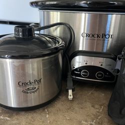 Assortment Of Crockpots! 