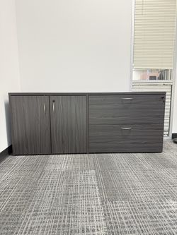 71" Combo Lateral File Storage Cabinet Credenza