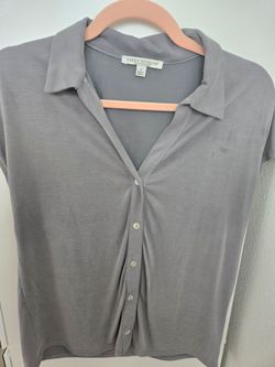Green Envelope Los Angeles collar shirt for women