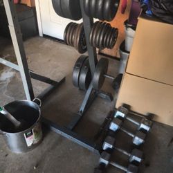 8 Workout Equipment Plus Weights 