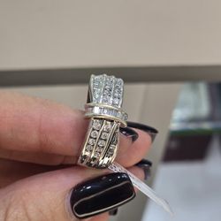 White Gold Ring 