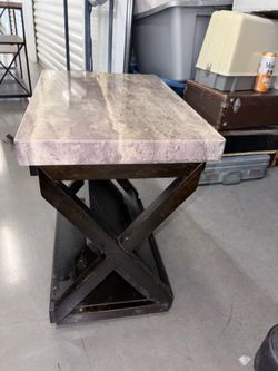 Matching pair Side tables / marble tables