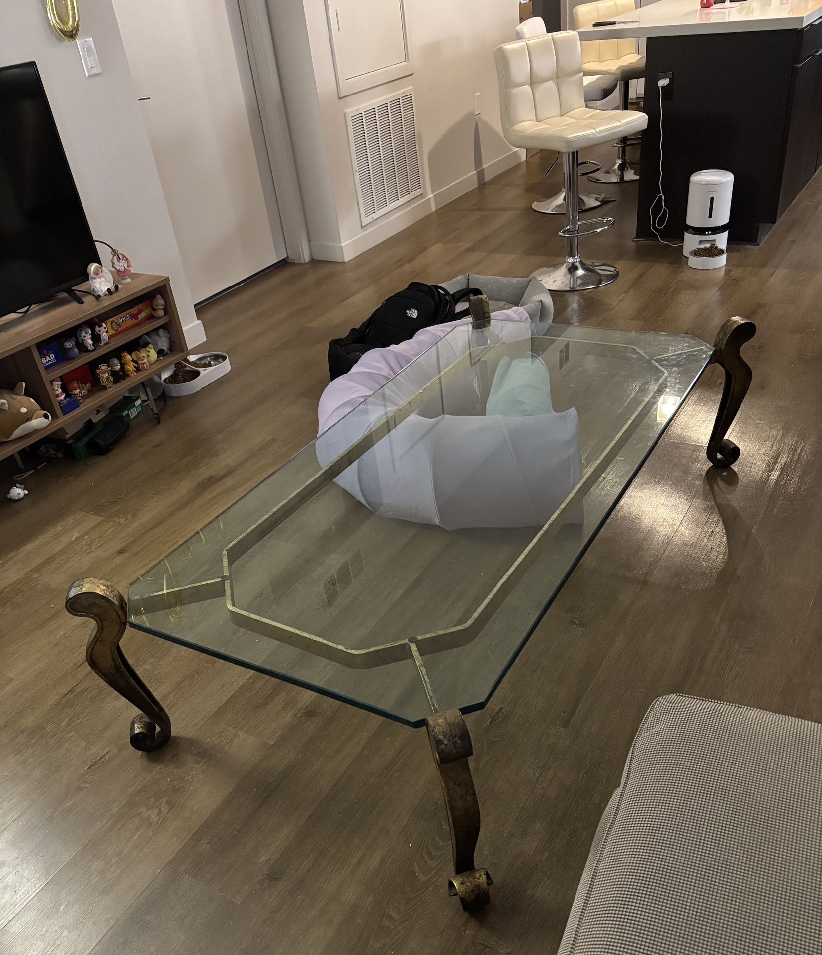 Antique Glass Table